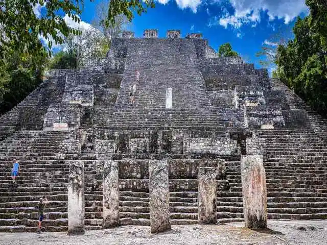 archaeological sites of Calakmul in the State of Campeche of the Mayan Train Route