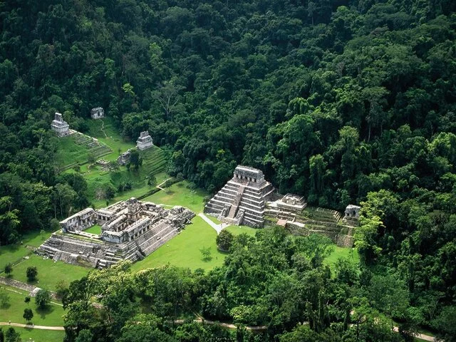 Sitio Arqueológico de Palenque Chiapas