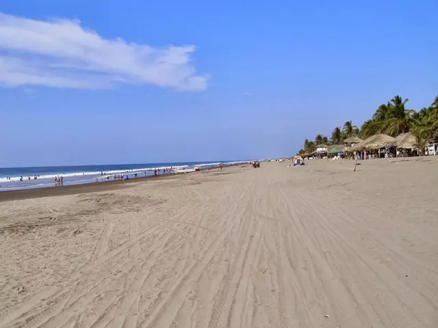 Puerto Arista Beach on the Mayan Train Route