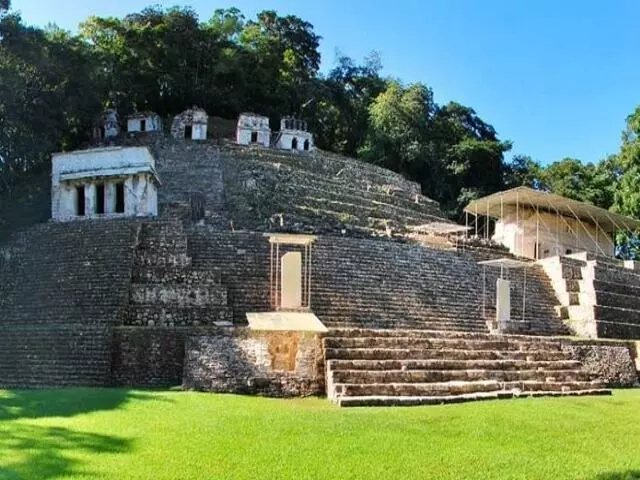 Bonampak Archaeological Site on the Mayan Train Route