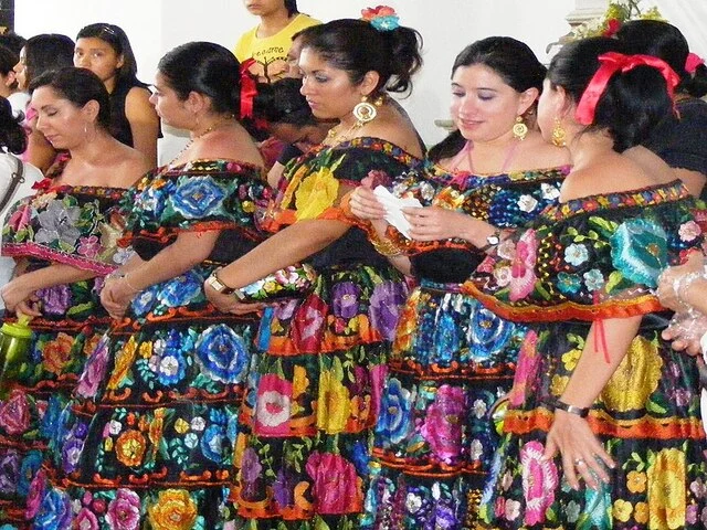 Typical Costume of Chiapas on the Mayan Train Route