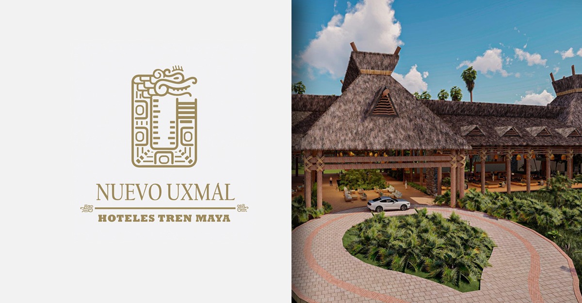 Uxmal Train Maya Hotel Banner