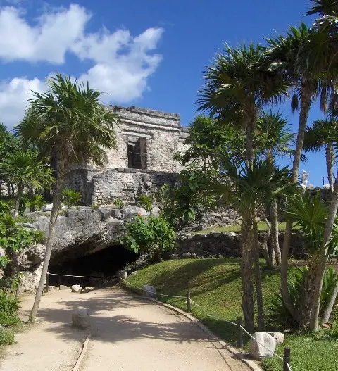 The House of the Cenote Tulum Archaelogical Site