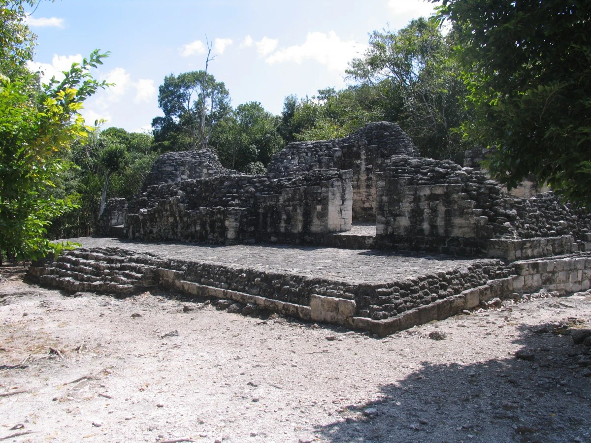 Structure I-3 Xpuhil Archaelogical Site