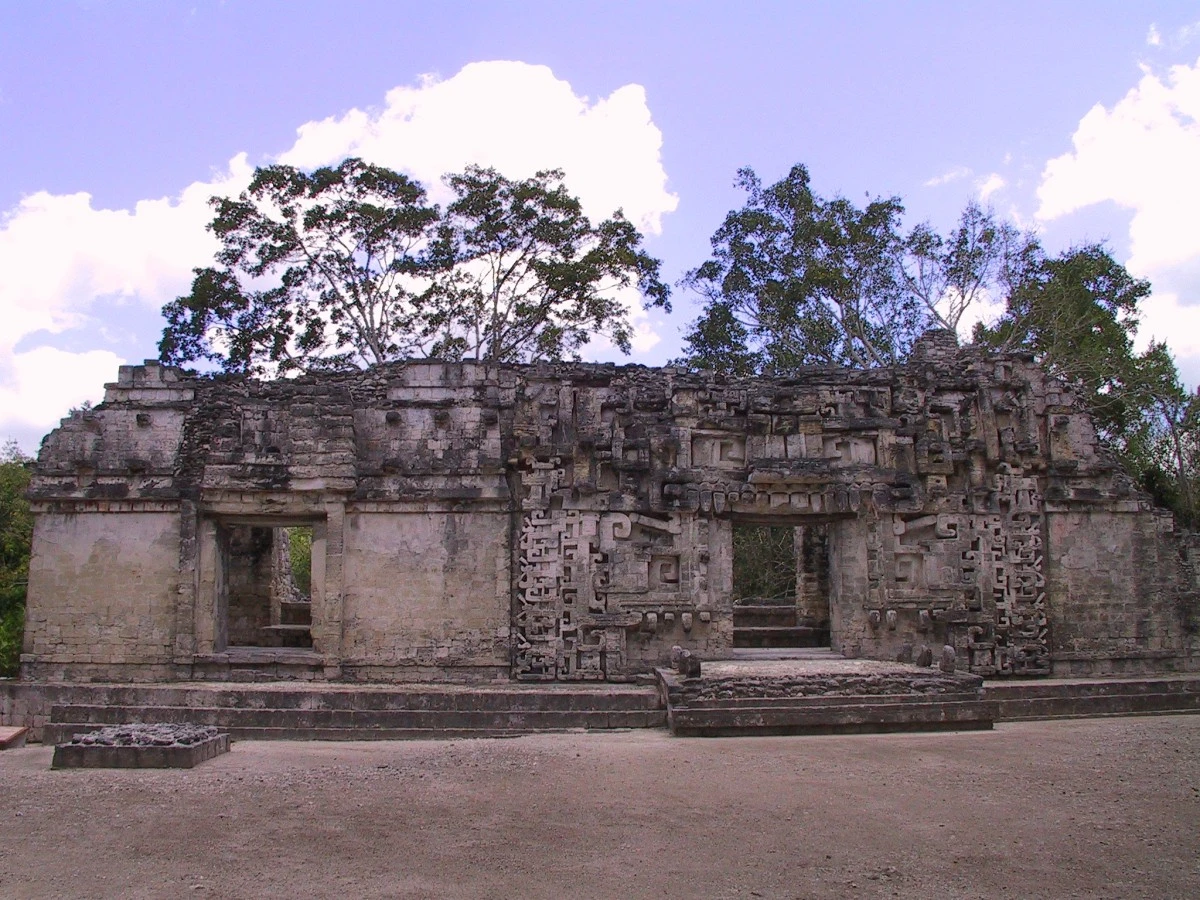 Structure II Chicanná Archaeological Site