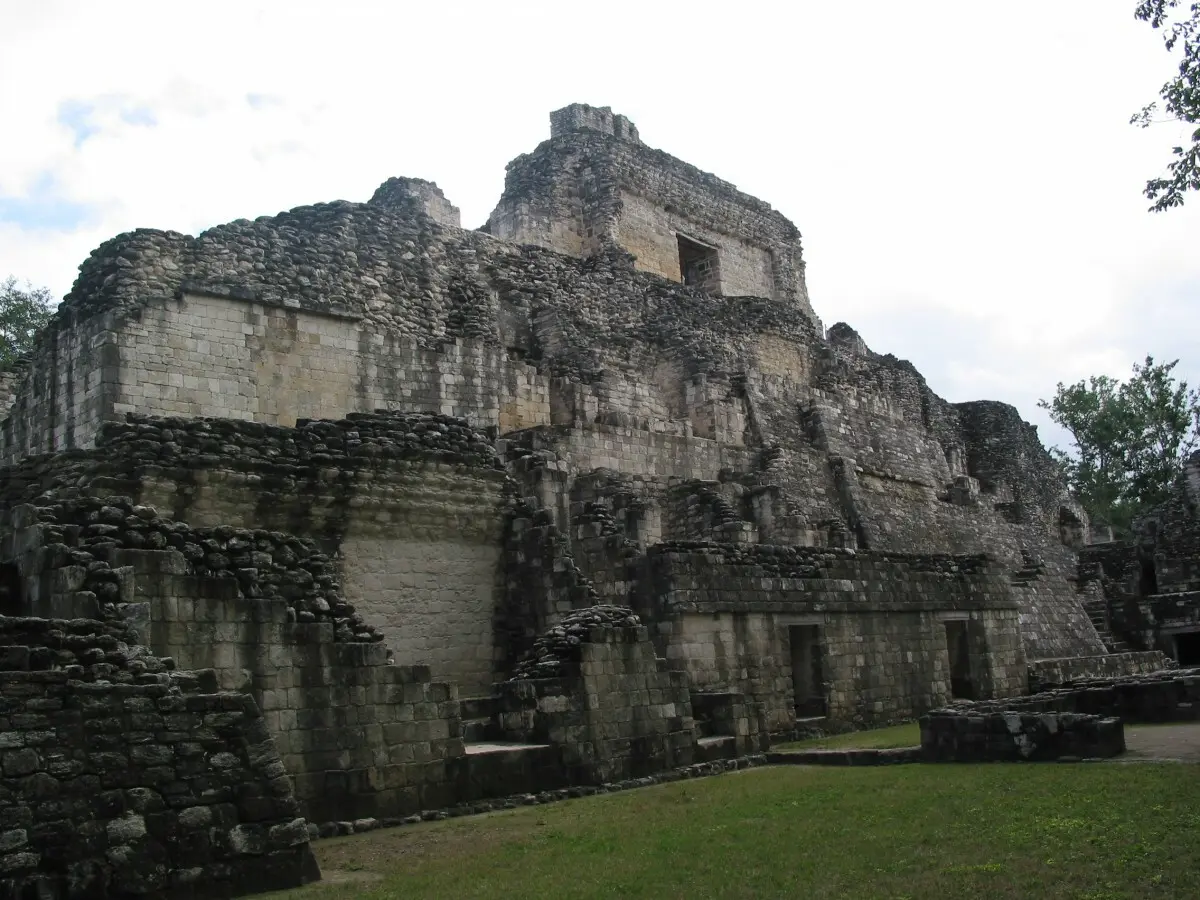 Structure VI Becán Archaelogical Site