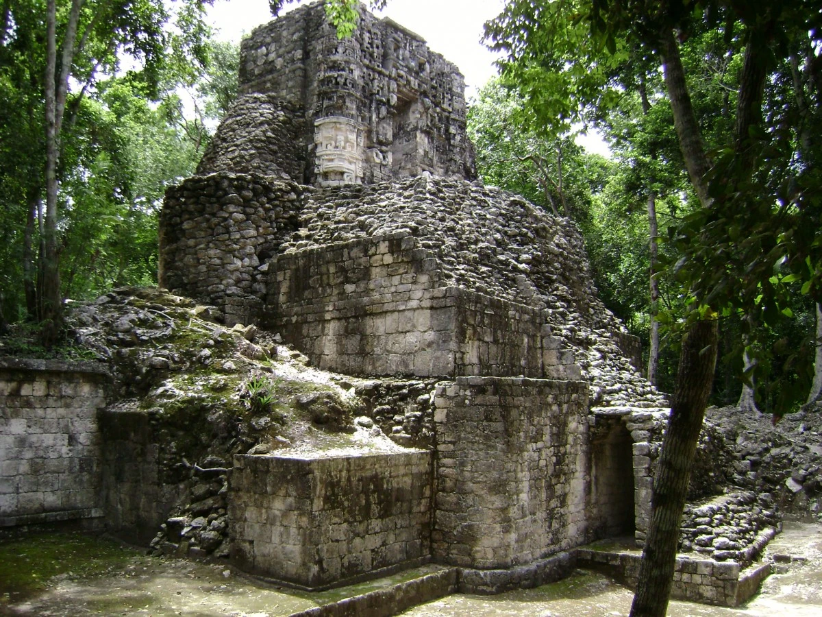 Structure V Hormiguero Archaelogical Site