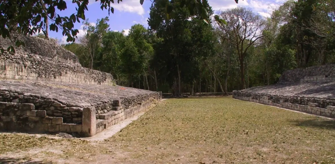 West Plaza Becán Archaelogical Site